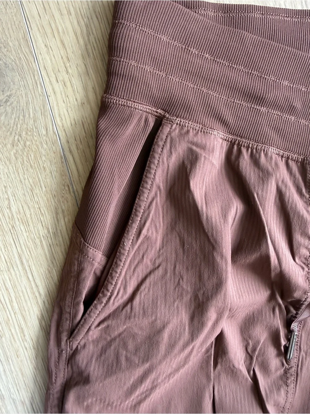 Lululemon Dance Studio Jogger pants in a beautiful chocolate brown shade